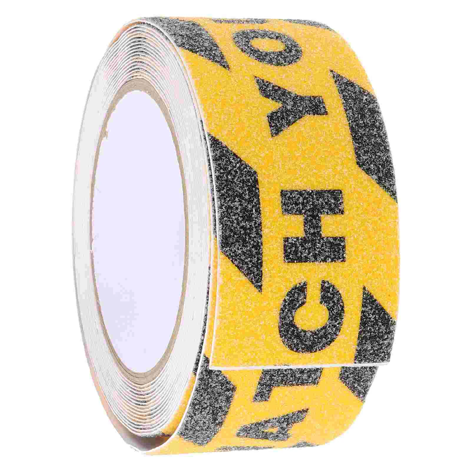 Nail Sticker Marking Tape Floor Road Adhesive Warning Pvc Sign Work Wet Safety Watch Your Step