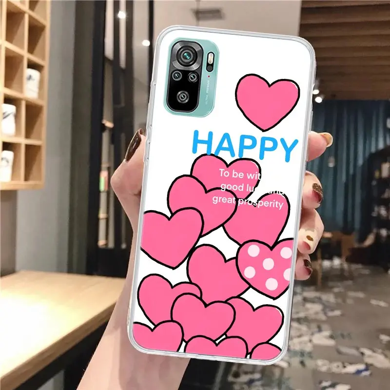 Love Heath Soft Phone Case For Xiaomi Redmi 10 10A 10C 9 9A 9C 9T 12 12C 8 8A 7 7A 6 6A S2 K20 K40 Pro 10X K30 Coque