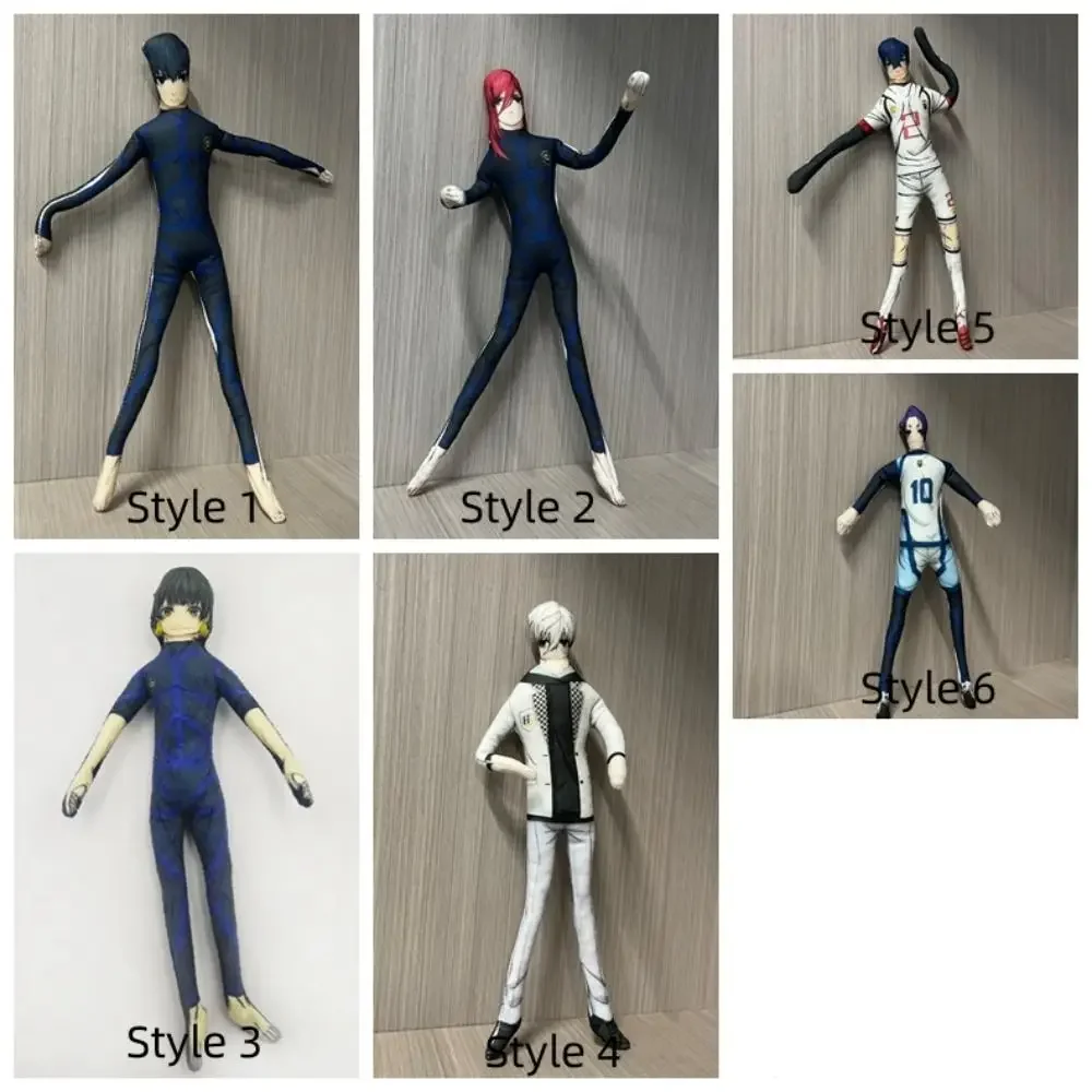 

Nagi Seishiro Blue Lock Twistable Shape Chigiri Hyoma Isagi Yoichi Stuffed Cotton Dolls Anime Peripheral Bachira Meguru Doll