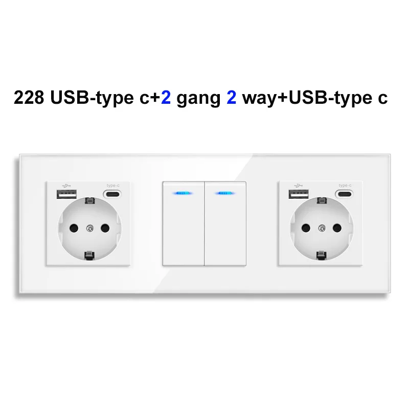 Variant: 228 2 gang 2 C