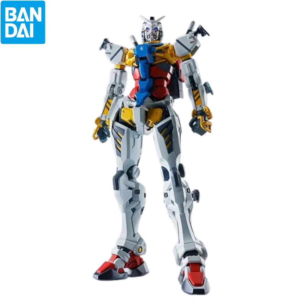 Bandai METAL ROBOT Spirits SIDE MS RX-78-02 White Gundam Mobile Suit Gundam GQuuuuuuX Metal Mecha Figure Desktop Display Toy