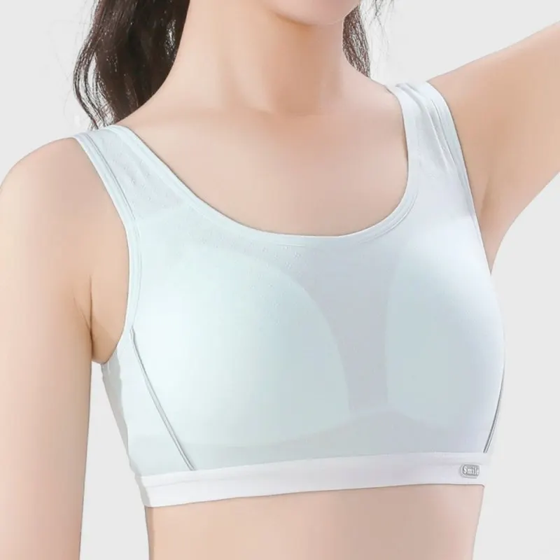 Girls Sports Bra Top Push Up Fitness Fixed With Pad Yoga Bra Underwear Sport Tops For Women Breathable Running Vest Gym Wear