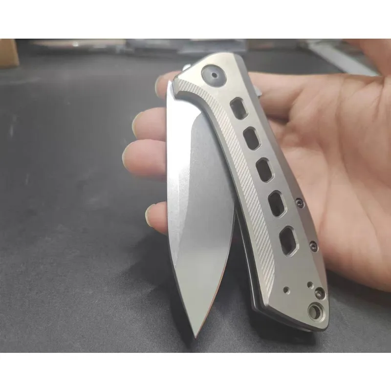 

ZT 0801 Folding Knife TC4 Titanium Handle edc multitool knives utility Daily at home cutting outdoor bushcraft tactical knife