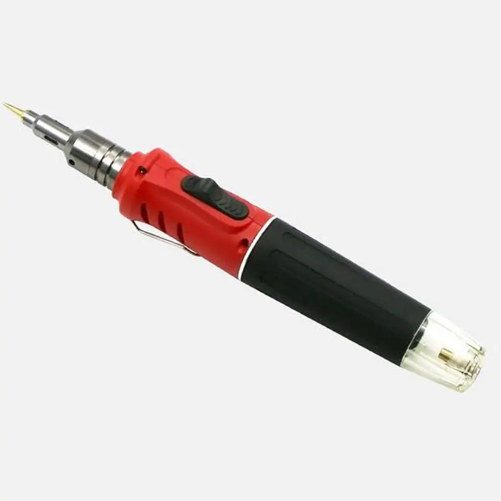 

Portable Self Igniting Butane Gas Soldering Iron Pen Style Welding Torch Kit Welding Accessory for Electronics Repair