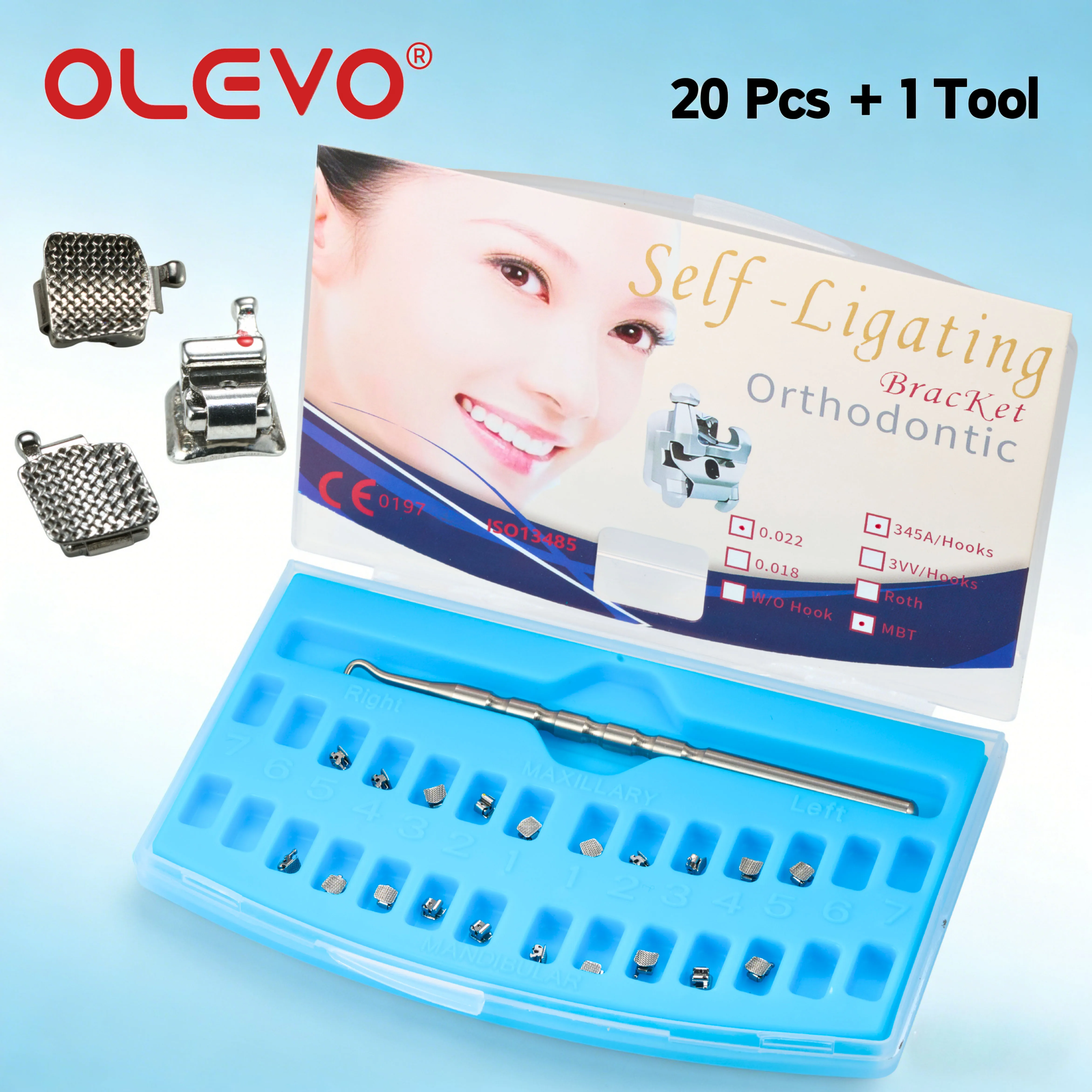 20Pcs+1Tool Dental …