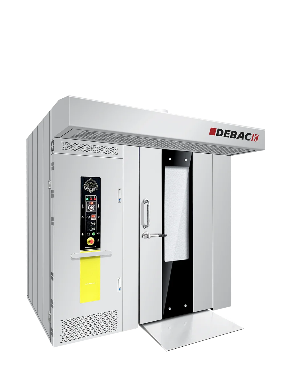 Commercial Bakery Rotary Oven Diesel Type Hot Air for Pizza Bread Biscuit and Loaf 32 Tray Rack Industrial Baking Machine