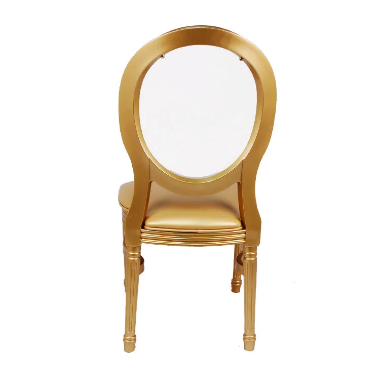 

for LUS-G001 Affordable French Louis Chair - Antique Gold Dining Chair for Hotels, Wholesale Priced