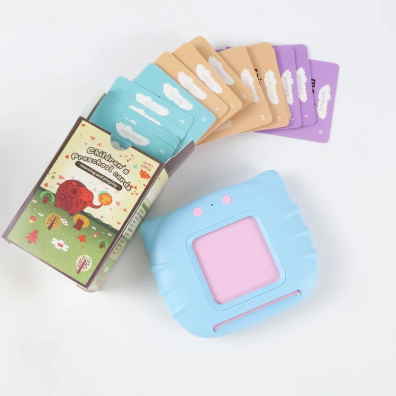 التعليم المبكر بطاقة فلاش لعب للتعلم البطاقات التعليمية الحديثة للأطفال مرحلة ما قبل المدرسة الإنجليزية الإلكترونية آلة كتاب الصوت هدية #1