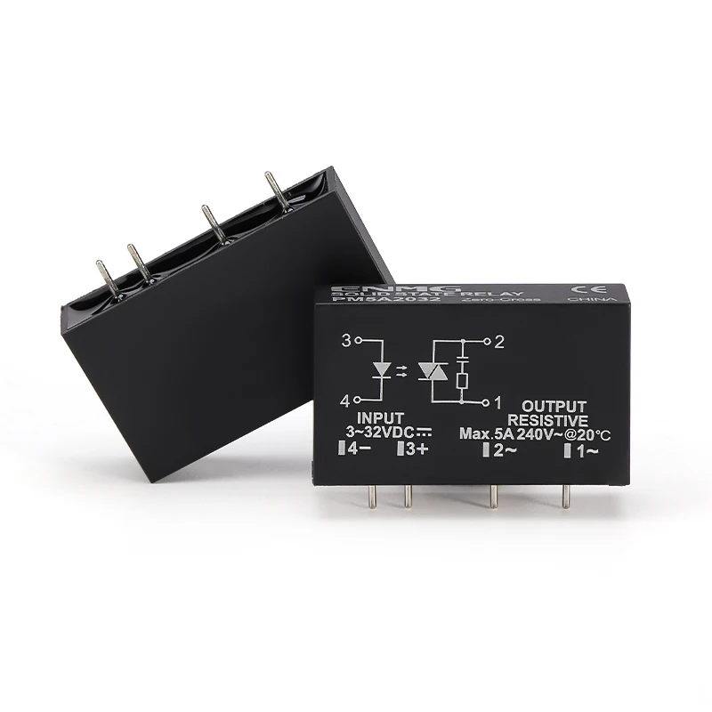 ENMG 24 فولت جهد واسع PCB نوع لحام صغير مرحل الحالة الصلبة PMN5D6132 تيار مستمر التحكم 3V5V PM5D6132 Optocoupler العزلة رقيقة