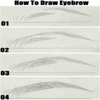 0.008mm Ultra Fine Eyebrow Pen Long Last Smudge Proof Waterproof Sweat-Proof High Pigmented Easy Applying Liquid Eye Brow Pencil 3