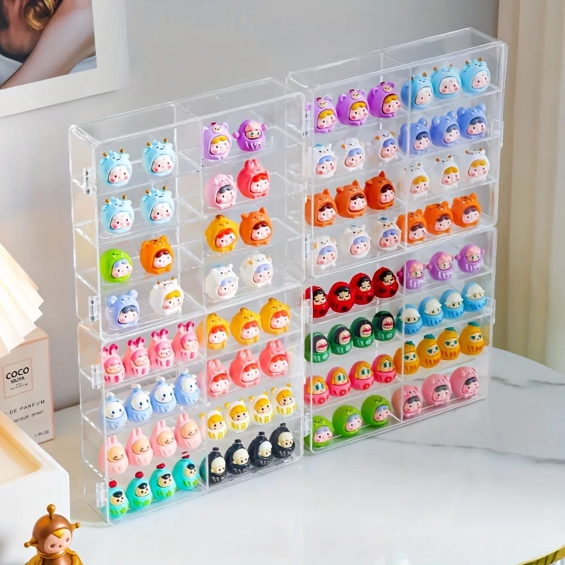 رف عرض زخارف صغير متعدد الطبقات ، حامل عرض 8 شبكات ، غرفة المنزل ، غرفة المعيشة ، ديكور المكتب ، 1 + #4