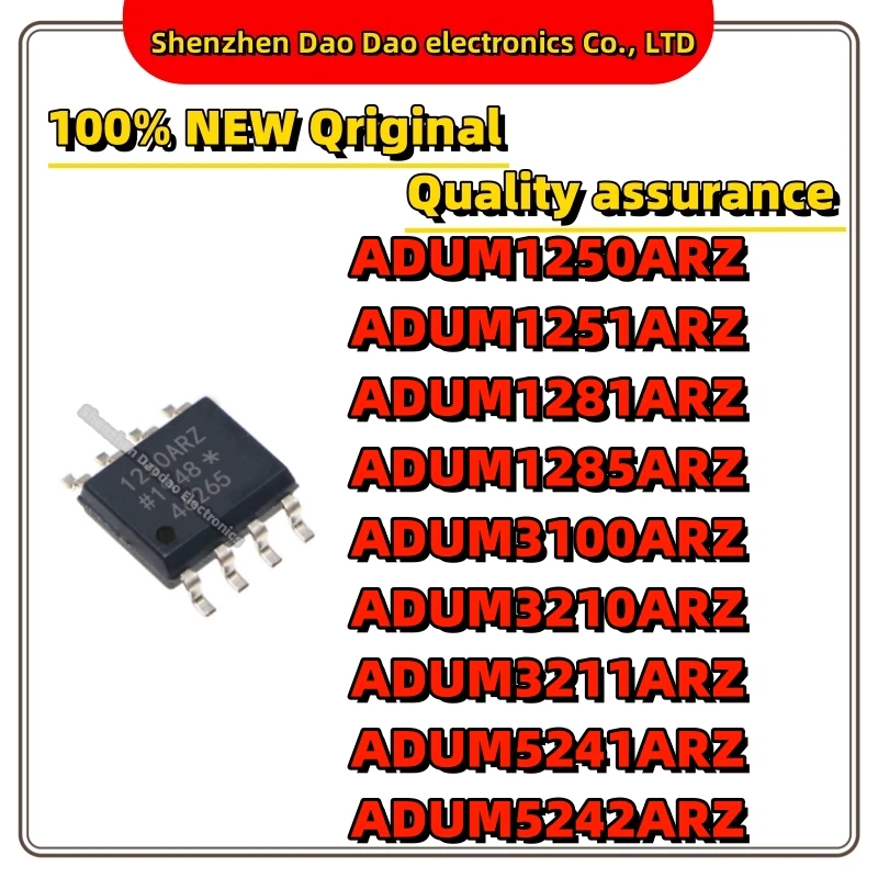 

ADUM1250ARZ ADUM1251ARZ ADUM1281ARZ ADUM1285ARZ ADUM3100ARZ ADUM3210ARZ ADUM3211ARZ ADUM5241ARZ ADUM5242ARZ IC Quality Brand New