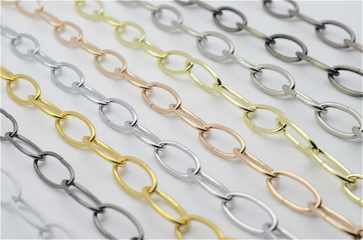 1m iron shape chain for Vintage Chandelier Ceiling rose Hanging Chain Pendant Lamp retro lamp holder lighting accessories