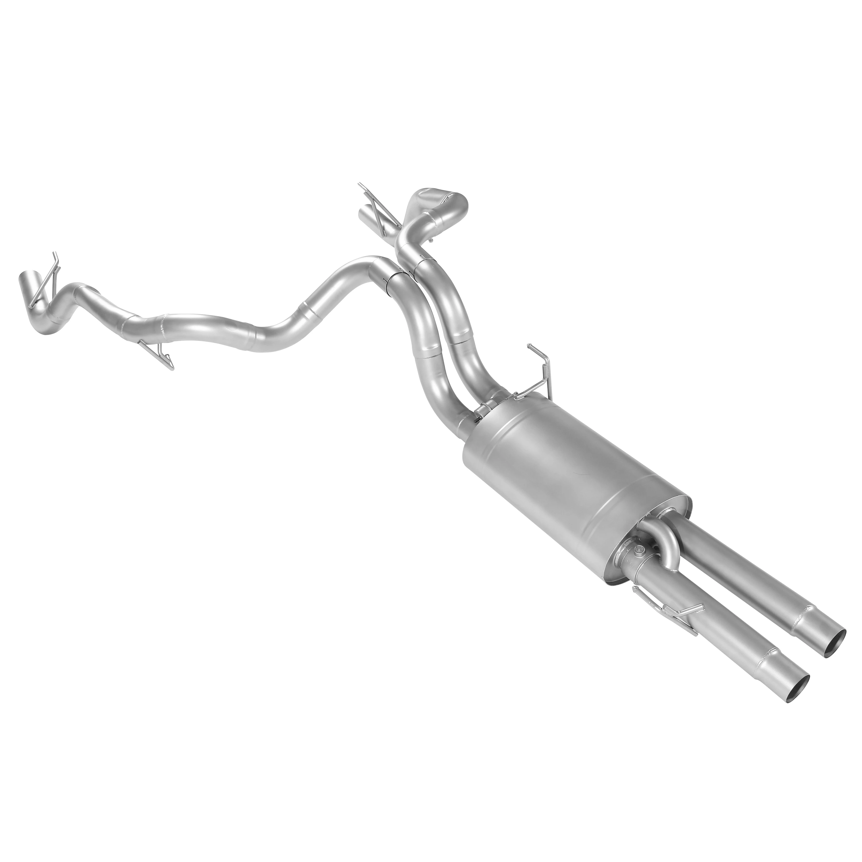 

Valvetronic Rear Exhaust with Vacuum/Electronic Valve, Compatible with Ford Raptor F150 3.5T 2011+, Stainless Steel