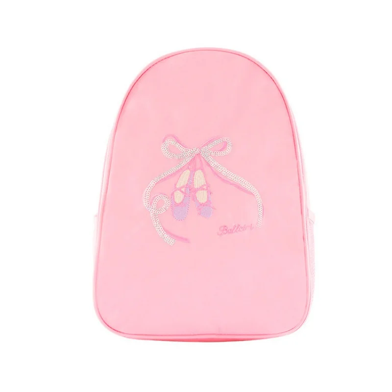 Mochila de baile para niños, bolso de Ballet bordado, zapatos con nombre personalizado, bolso de baile latino para niños, nuevo