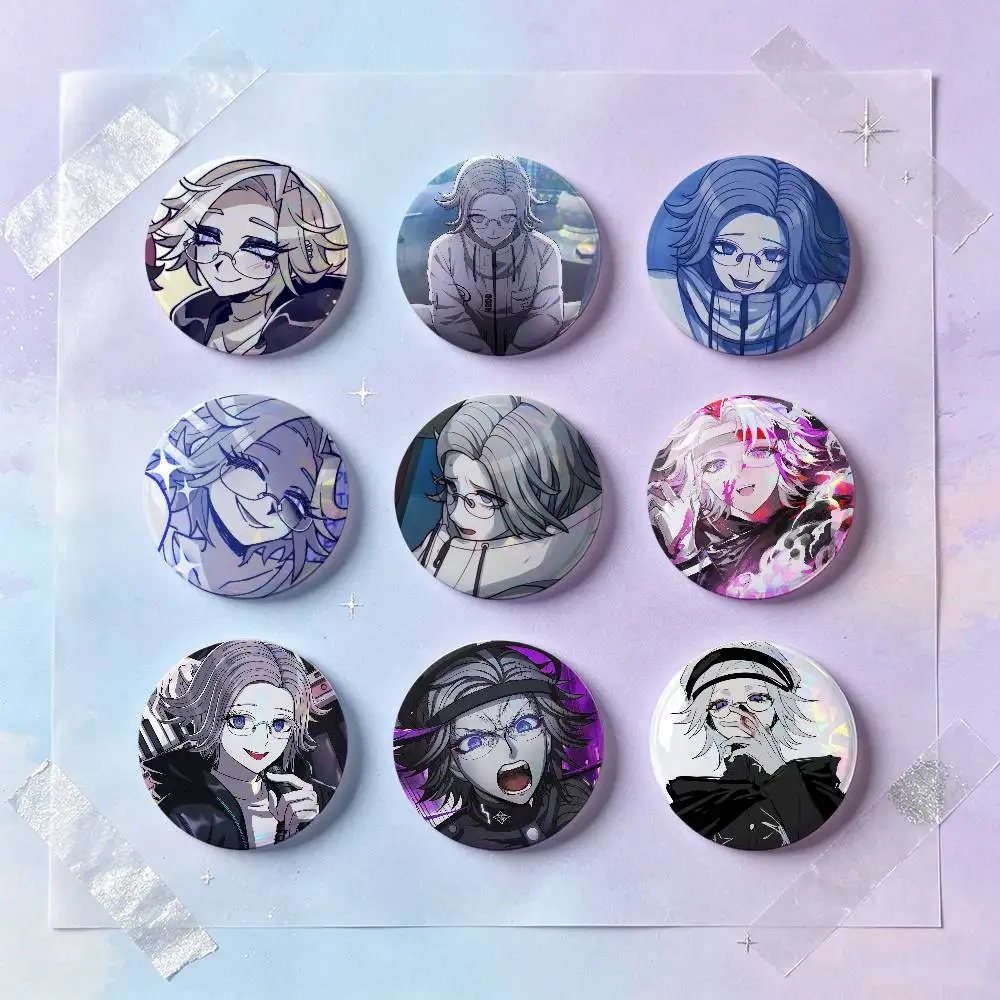 Eito Aotsuki Anime Figure Badges 25 32 44 58 75 Mm Round Cosplay Pin Bag Decor Fans Collect Friends Gifts Brooch Souvenir