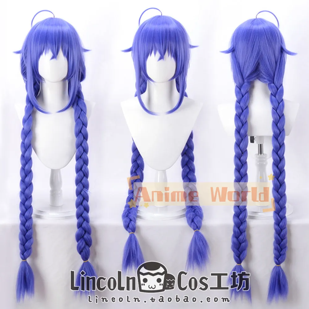 

Anime Mushoku Tensei Roxy Migurdia Cos Cosplay Wig Halloween Carnival Party Props Synthetic Hair Heat Resistant Fiber + Wig Cap