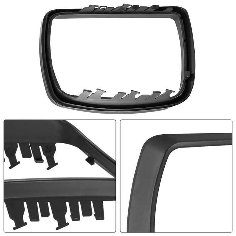 New Left Door Mirror Cover Cap Trim Ring Fit For Bmw E53 X5 2000-2006 51168254903