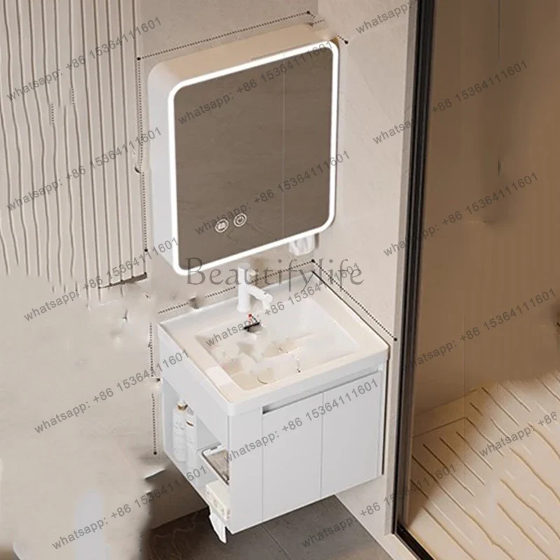 

z.White Paper Cupboard Storage Organizer Shelves Partitions Display Luxury Bathroom Cabinet Modern Archivadores Hotel Furniture