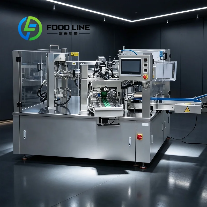 Doypack Packing Machine Wide Bag Size Range Handles Small Sachets And Large Capacity Doypack For Food Wholesale Production Needs