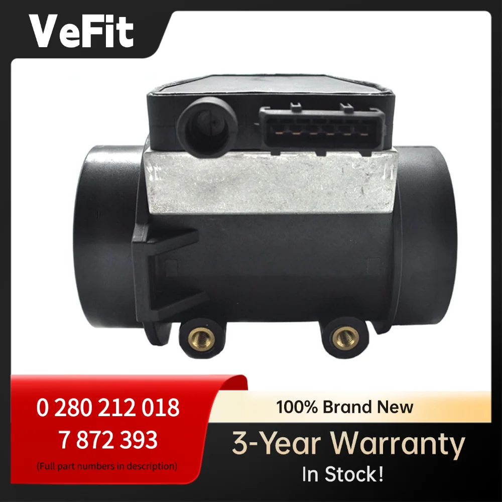 

Mass Air Flow Sensor MAF 0280212018 7872393 for Ferrari 348 GTB 3.4L F119 Engine Saab 9000 2.0L Turbo