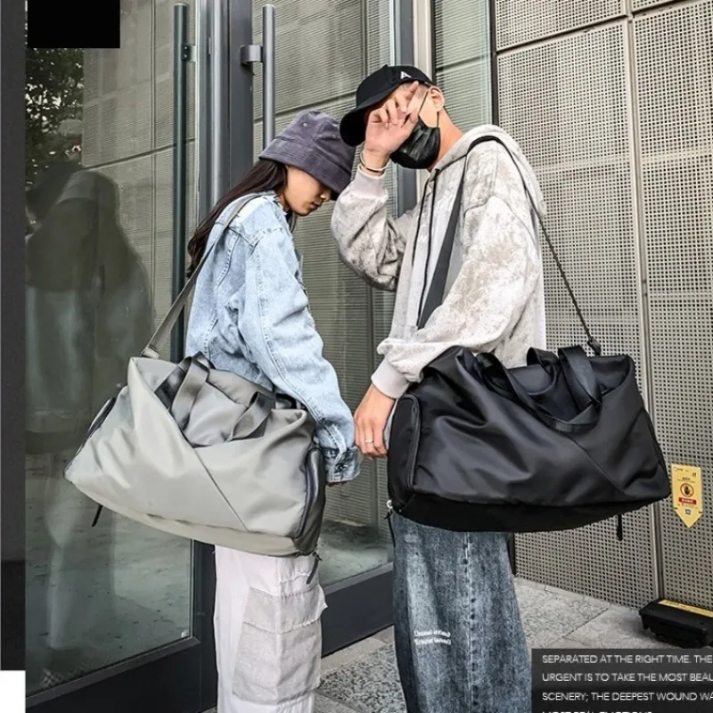 

Спортивная сумка для фитнеса с разделением на сухое и влажное отделение, сумка для йоги, дорожный рюкзак с отделением для обуви, спортивная сумка для тренажерного зала и плавания