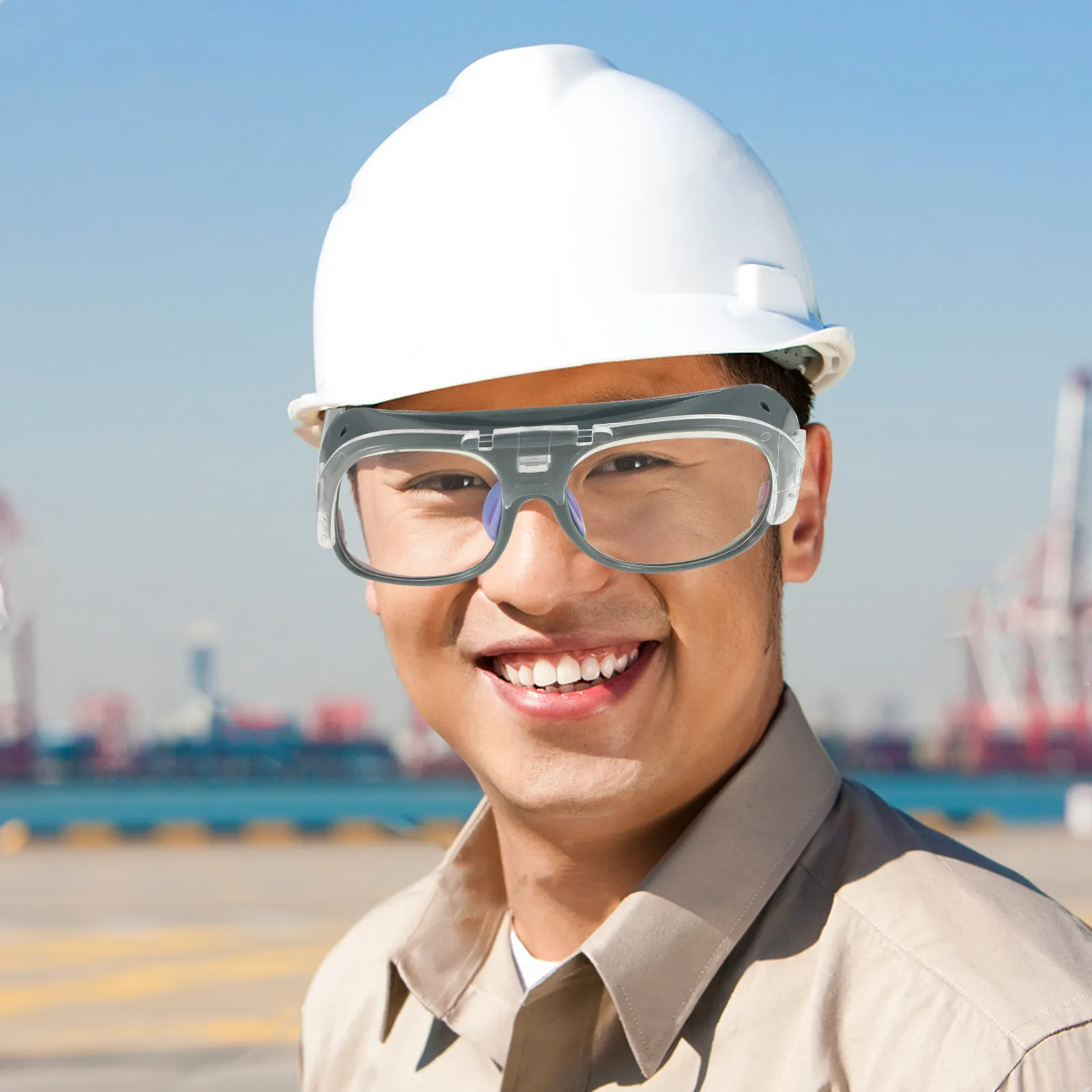 

3Pairs Protective Eyewear Welding Glasses Lightweight Work Safety Glasses High Transparency Lens for Welding Equipment