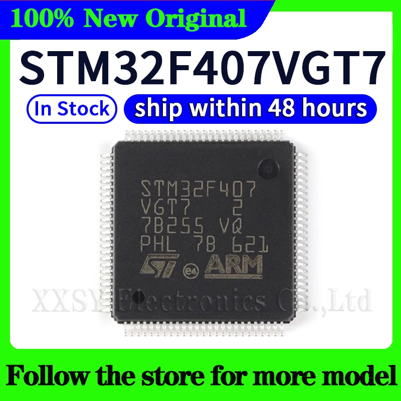

STM32F407VGT7 В наличии