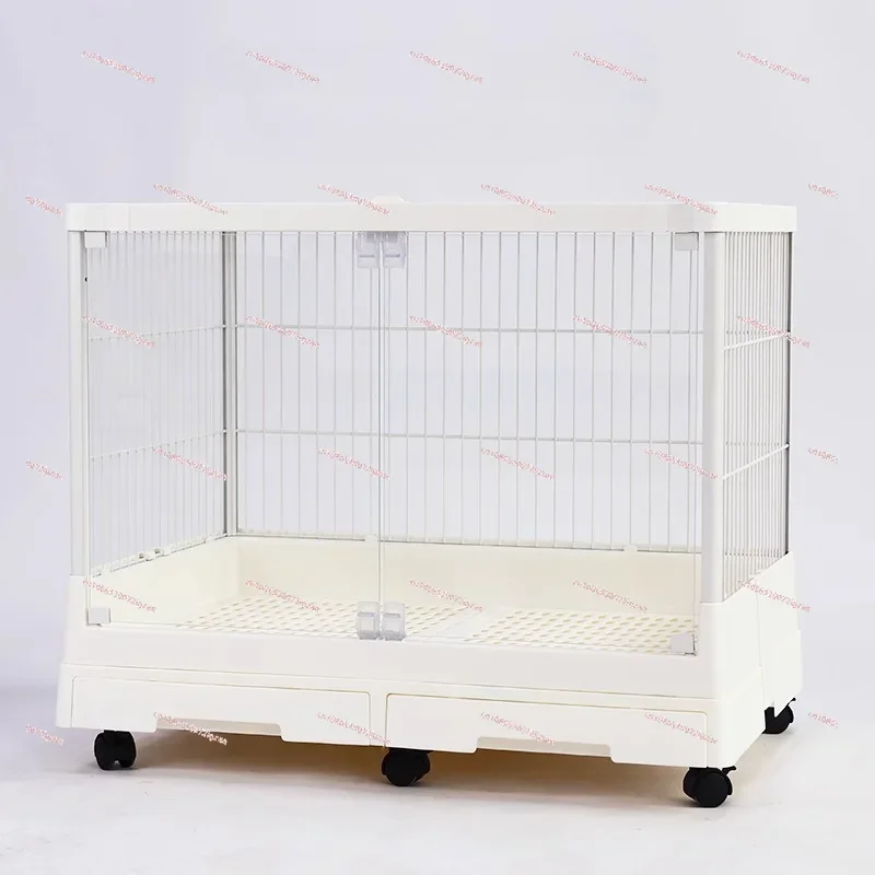 

Luxury Upgraded Double Doors Pet Cages Rabbit Galvanized Wire Mesh For Rabbit Cages