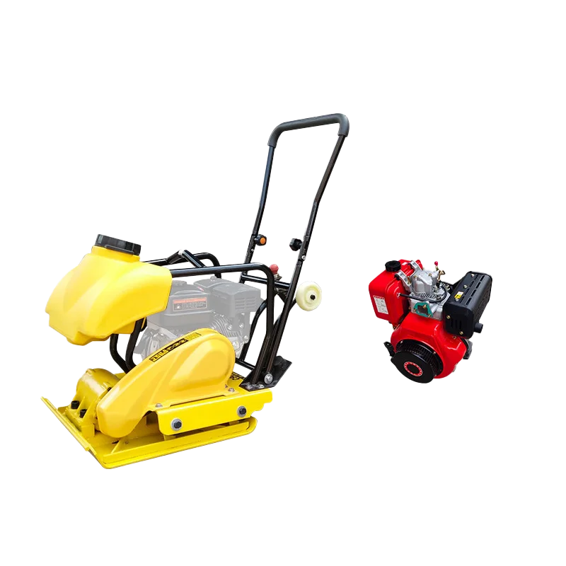 البنزين/الكهربائية/الديزل دليل صغير التربة الاهتزازية اليد تهتز لوحة العبث آلة ضاغطة ضاغط الأرض