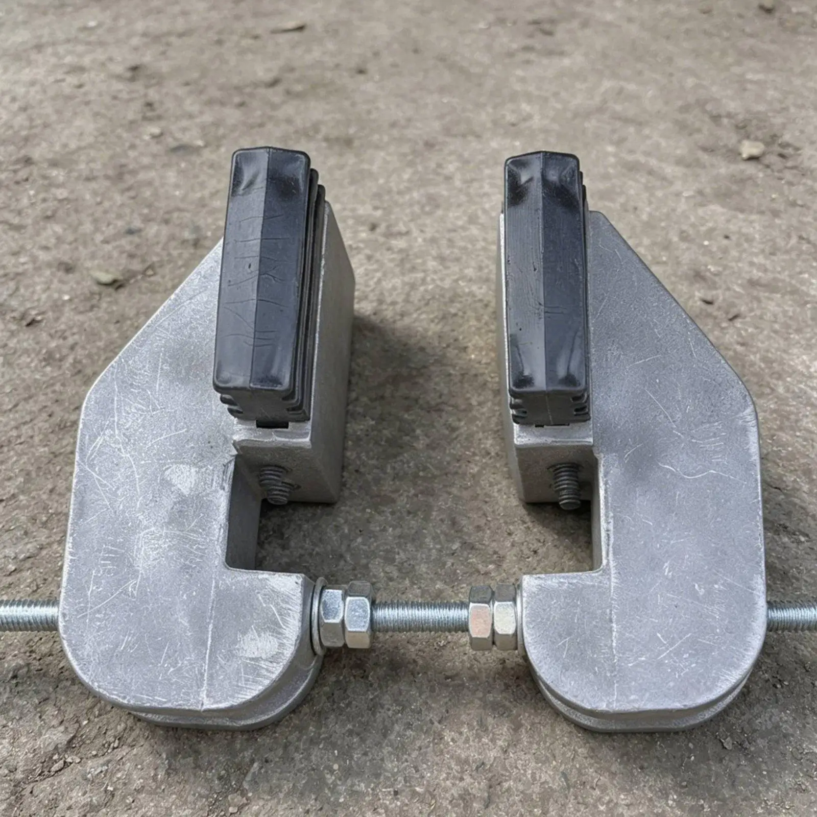 I Girder Trolley Stop Shock Absorbing Workplace Hardware for Warehouse