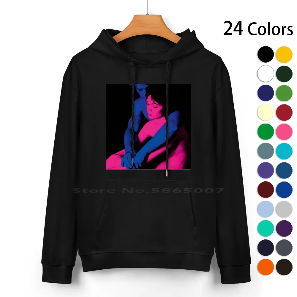 Tv Girl-Who Really Cares Pure Cotton Hoodie Sweater 24 Colors Tv Girl Girls Who Really Cares Contrast Death Of A Party Girl