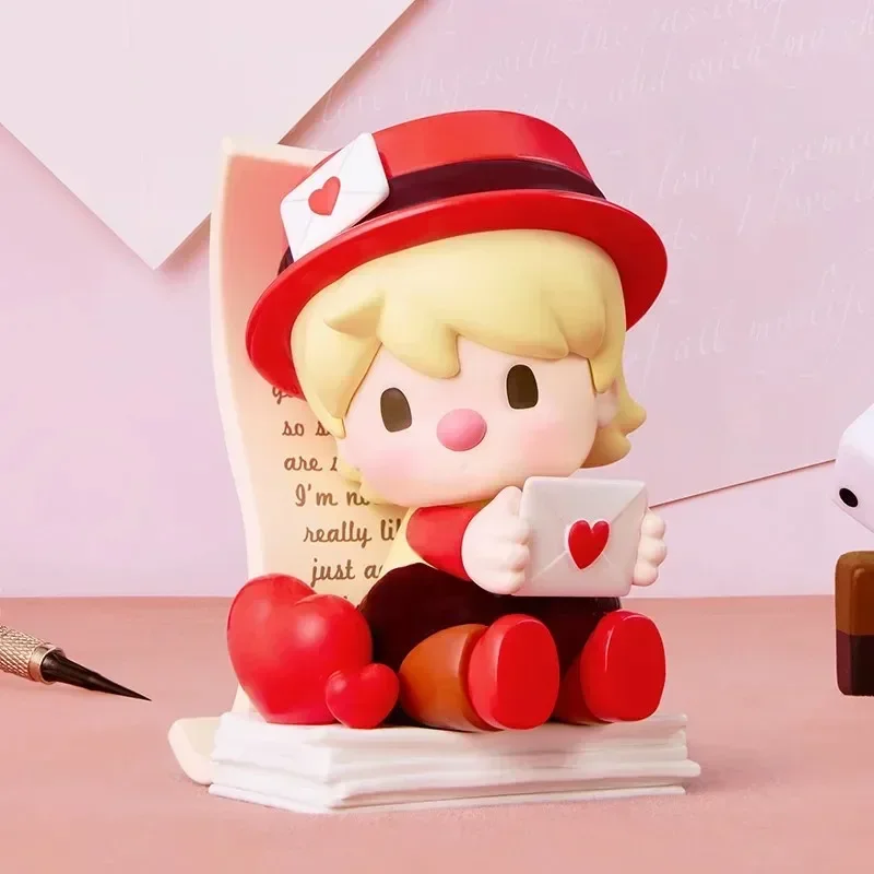 POP MART Sweet Bean Seri Bahasa Cinta Blind Box Guess Bag Dekorasi Meja Model Lucu Hadiah Gadis Blind Bag Mainan Anime