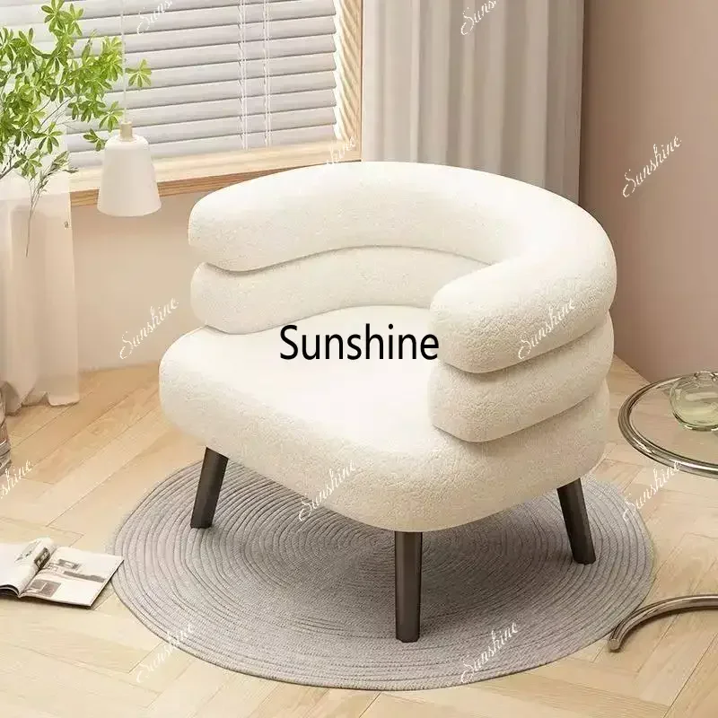 Black Rotate Living Room Chairs Adults Miniature Cozy Black Living Room Chairs Design Designer Muebles Para Hogar Accent ChairsT