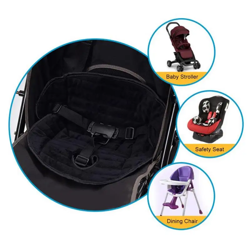 Cuscino per passeggino protezione per seggiolino auto per bambini protezione per imbottitura addensata antiscivolo imbottitura traspirante per neonato