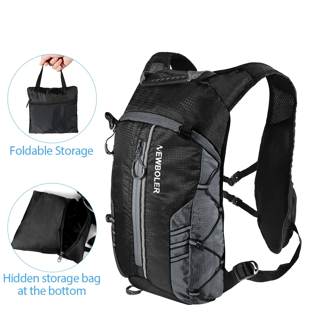 Running Backpack Vest With Water Bottle Hydration Bag, Lightweight Bicycle Running, Jogging, Marathon Riding, Hiking Bag - view 6