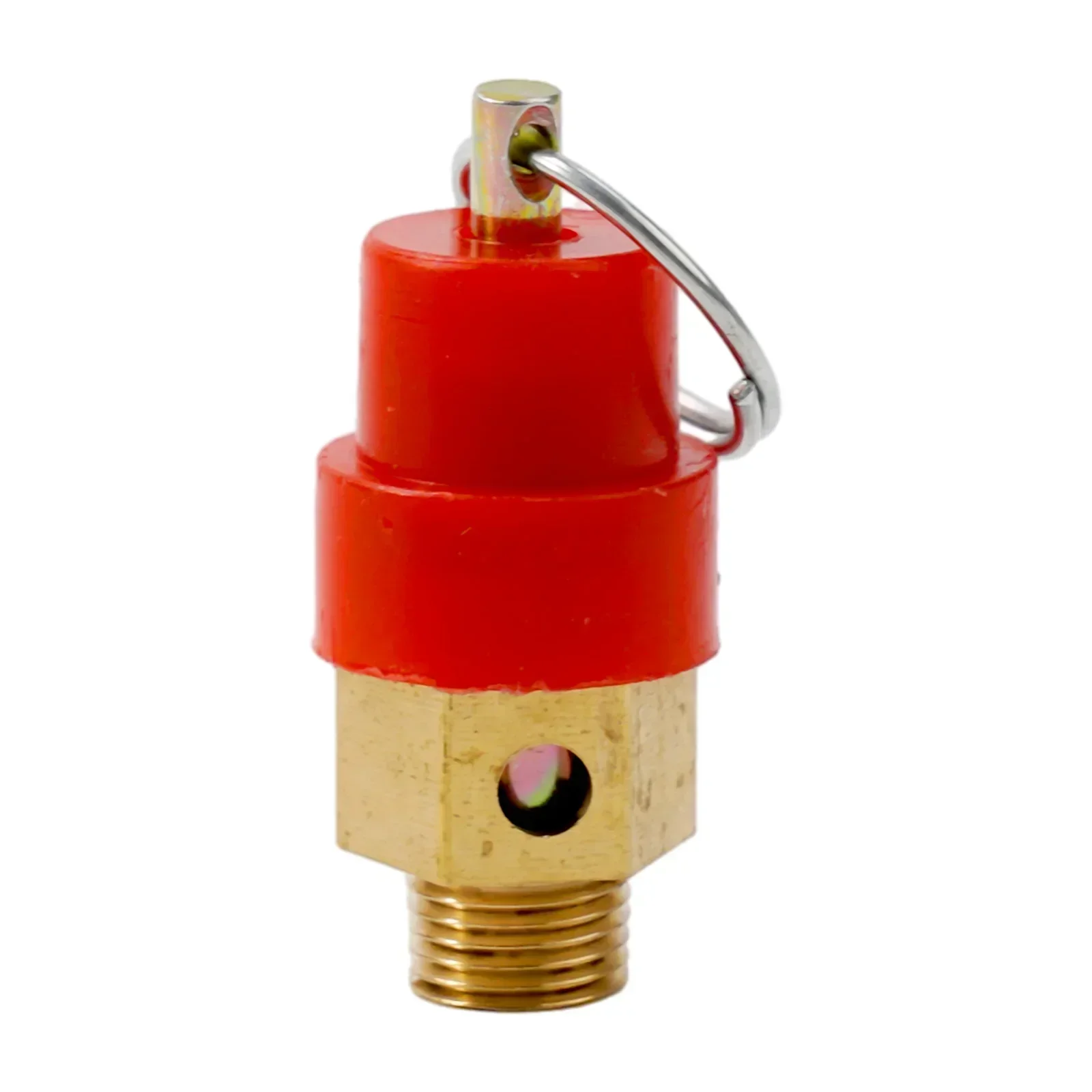 Brass 1/4 1/8inch 8kg Air Compressor Pressure Safety Relief Valve 120PSI Spring Type Safety Valve For Air Pump Compressor