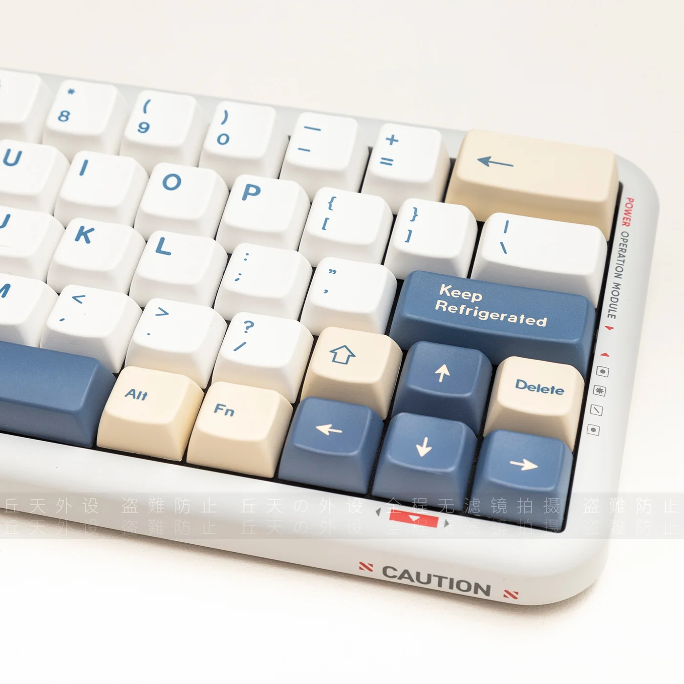 Imagem -04 - Leite Keycap Gmk Leite de Soja Keycap Mda Alta Individualidade Sublimação Pbt Ciy Ningzhi Wolf Pie 68 64 84 87 98 104