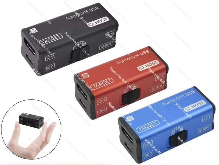 

Для NanoKVM USB-карта захвата для работы и обслуживания, виртуальная клавиатура и мышь, веб-контроль, переключатель HDMI Loop-Out