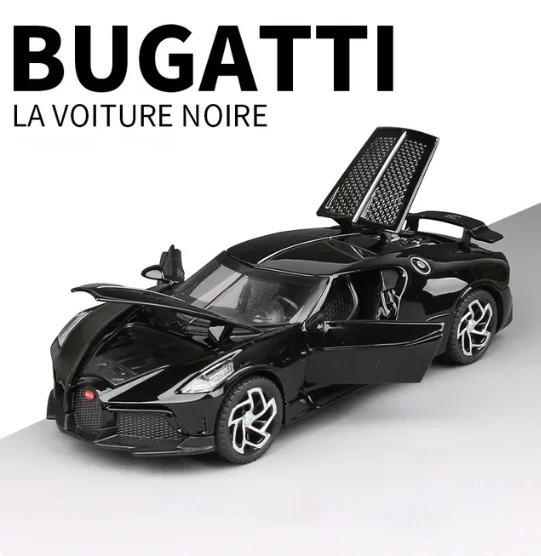 1:32 Hot sales series BMW M4 GTR R35 Supra Bugatti Tesla  Alloy Car Model For Kids Hobbies gift toy collection