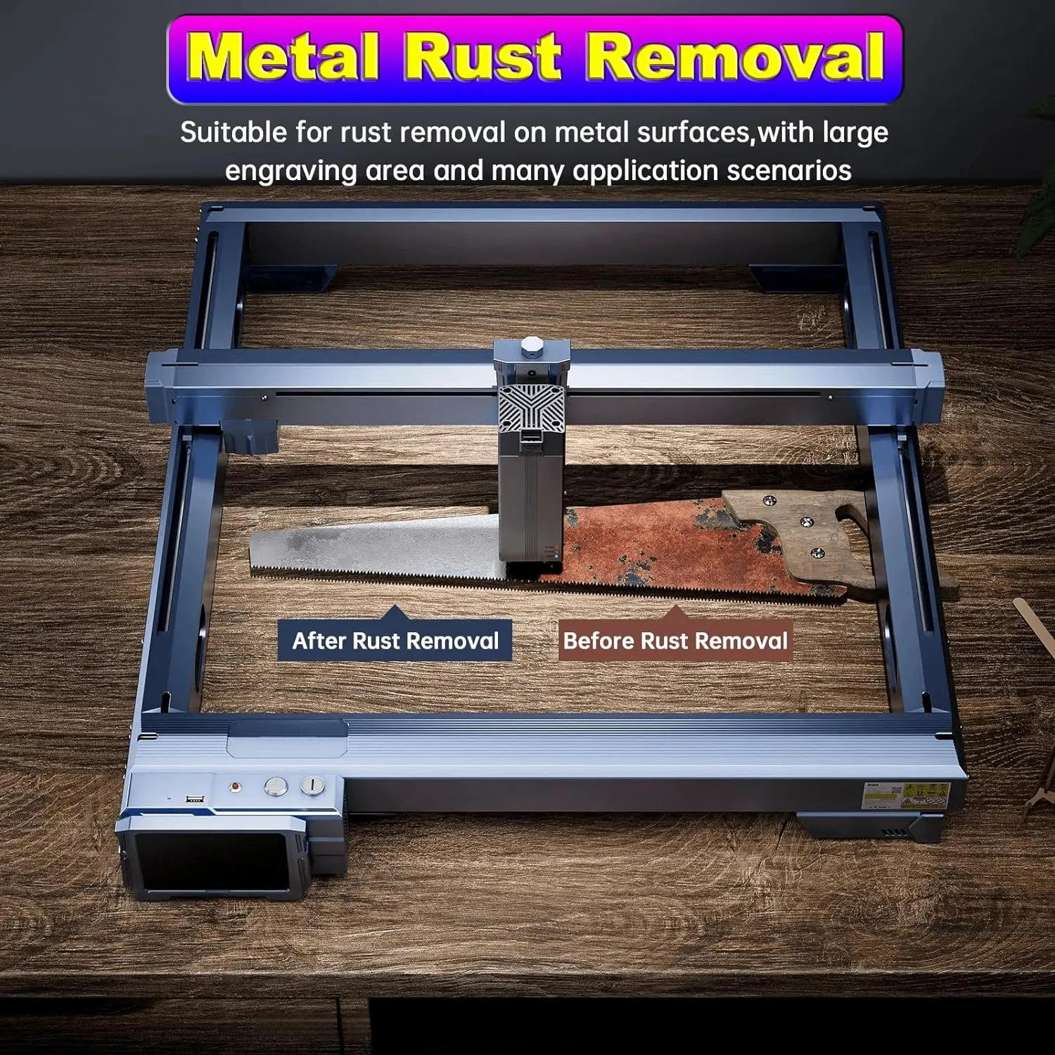 Módulo láser Atomstack R30 V2, punto láser Circular de 0,03mm, energía de pulso de 20000Hz para grabar Metal, plástico, ABS, acrílico