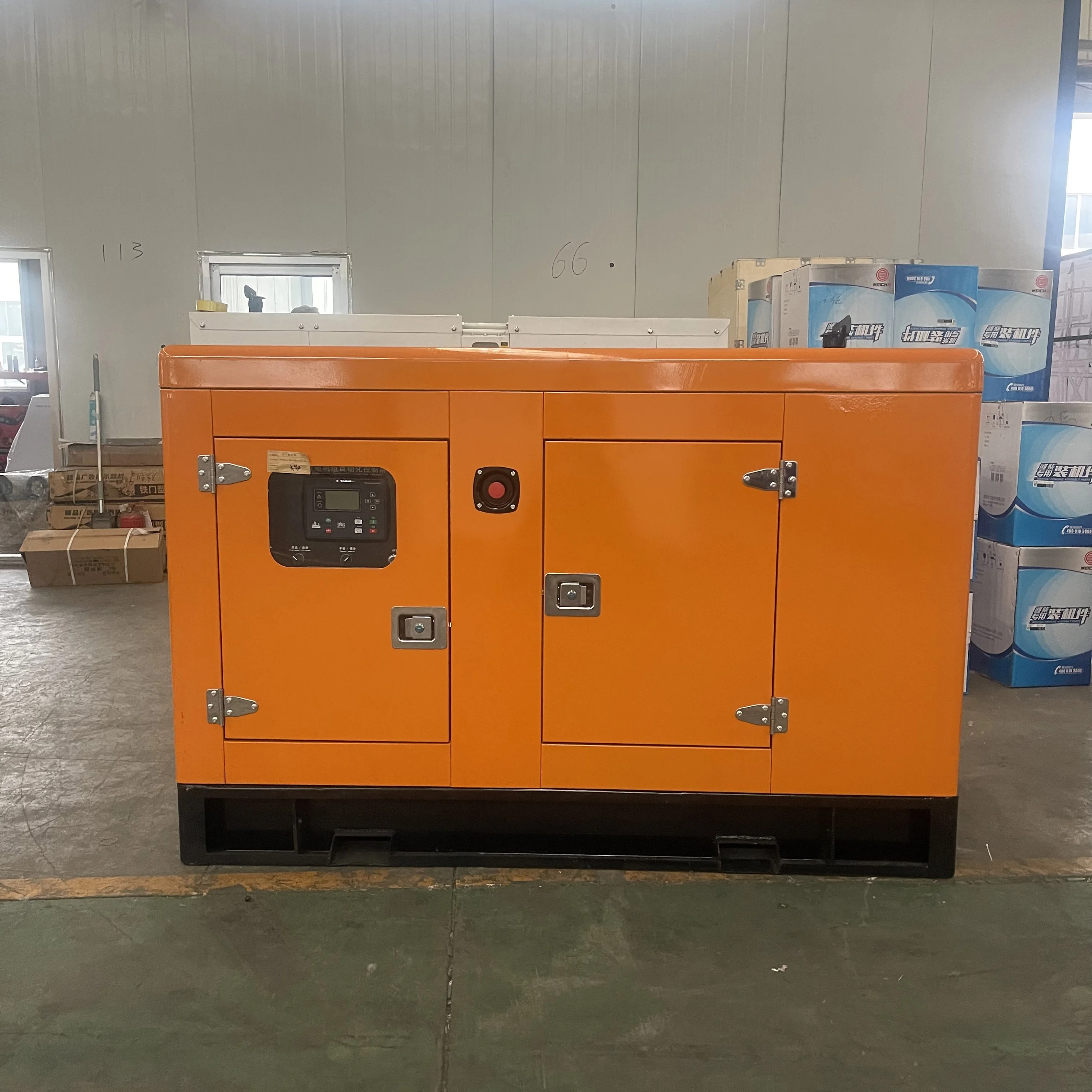 Customized Portable Generator Sets Diesel Engine Generator Set 15kva 20kva 25kva Three Phases Single Phase Generator for Welding