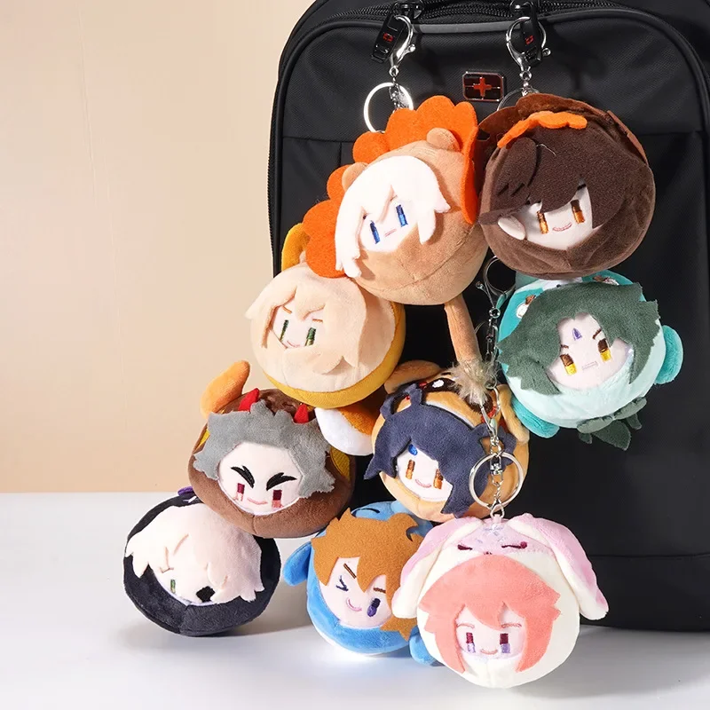 

12cm Anime Game Genshin Impact Yae Miko Arataki Itto Peripheral Products Soft Stuffed Plush Toys Kawaii Bag Decoration Keychain