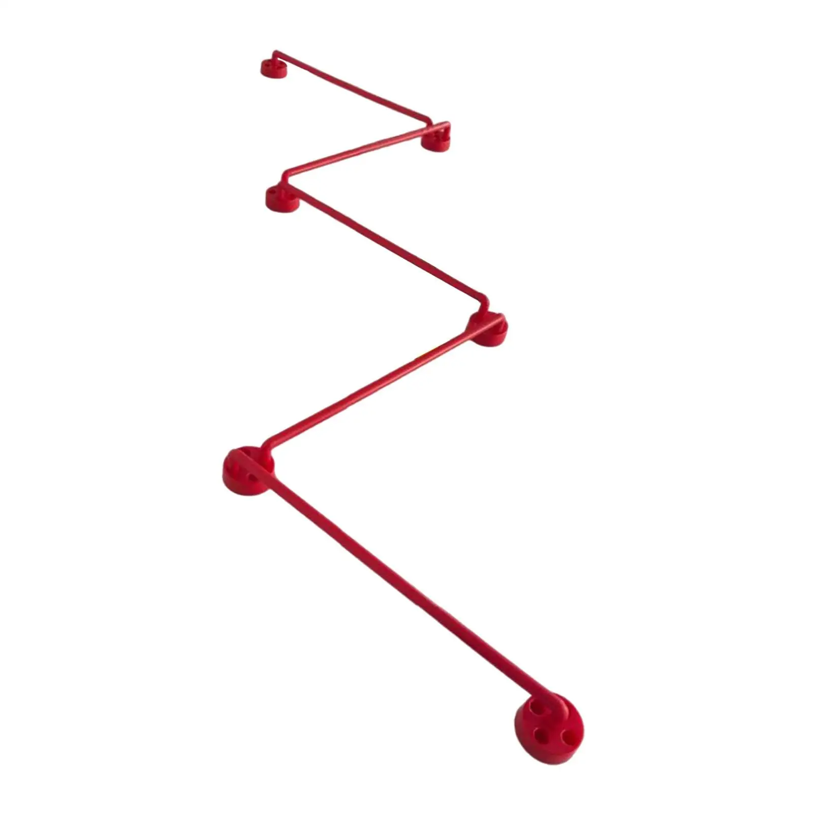 Roller Hockey Puck Control Trainer Equipment for Stickhandling Practice with Adjustable Rods and Bases on or Off Ice