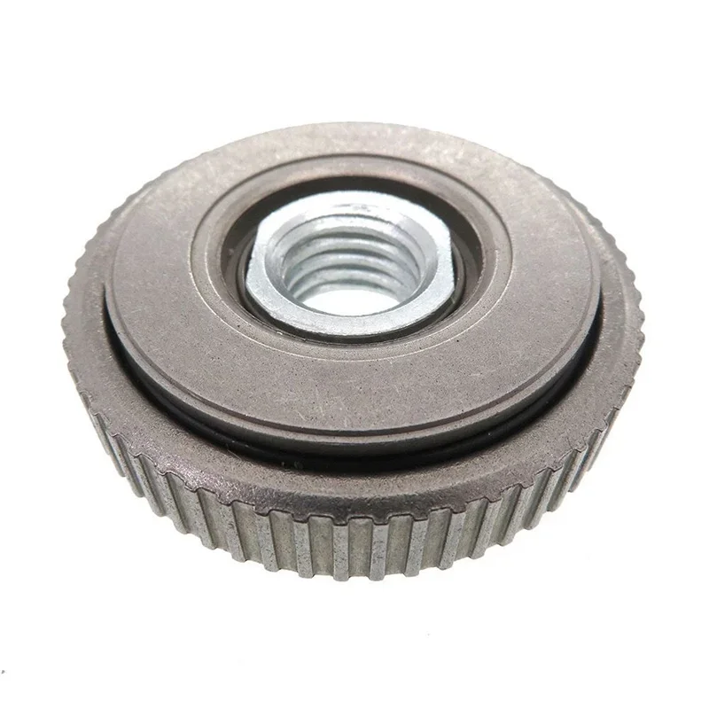 M14 ด้ายเครื่องบดมุม self-locking กดแผ่นเครื่องบดมุม QUICK RELEASE FLANGE NUT Clamping Power Chuck เครื่องมืออะไหล่ 1PC