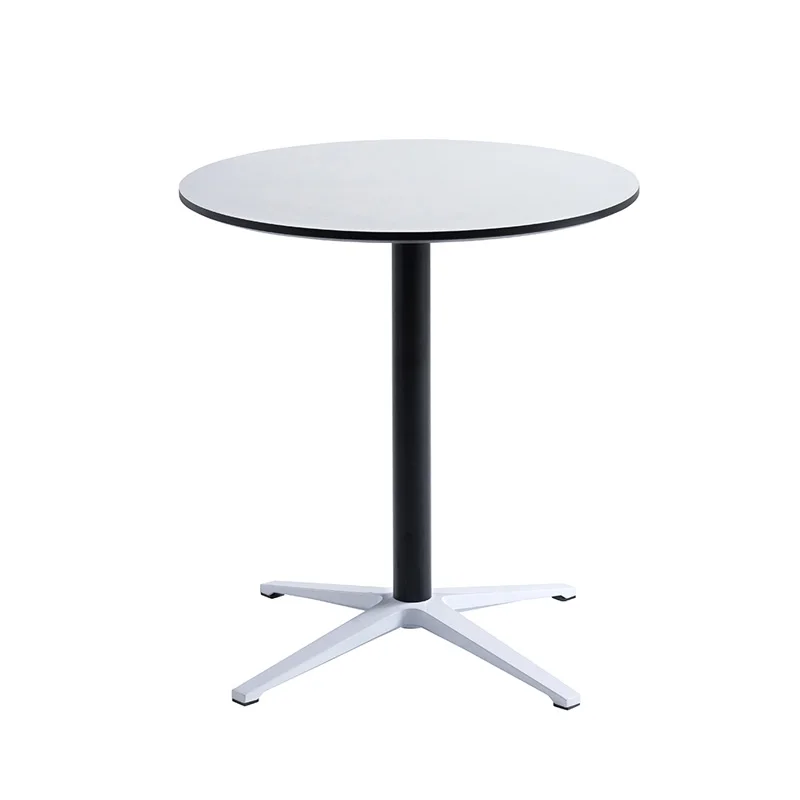 @#Premium Round Negotiation Desk High-Quality MDF Desktop PVC Edge Banding Sturdy Construction for Business Reception Talks