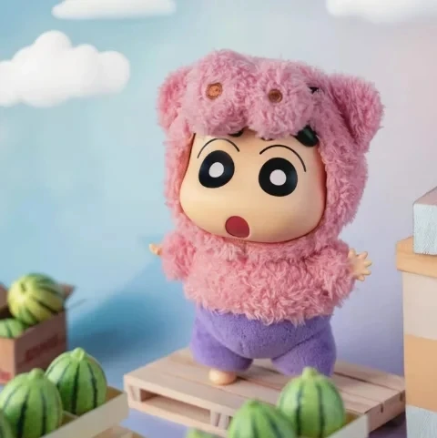 핫 크레용신짱 블라인드 박스 코스튬 파티 시리즈 비닐 인형 애니메이션 액션 피규어 미스터리 박스 귀여운 컬렉션 모델 장난감 선물