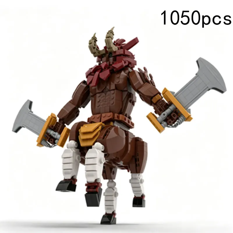 MOC Creative Desktop Ornament Small Particle Assembly Building Blocks Adult Collectible Model Toy Gift Set 1050pcs