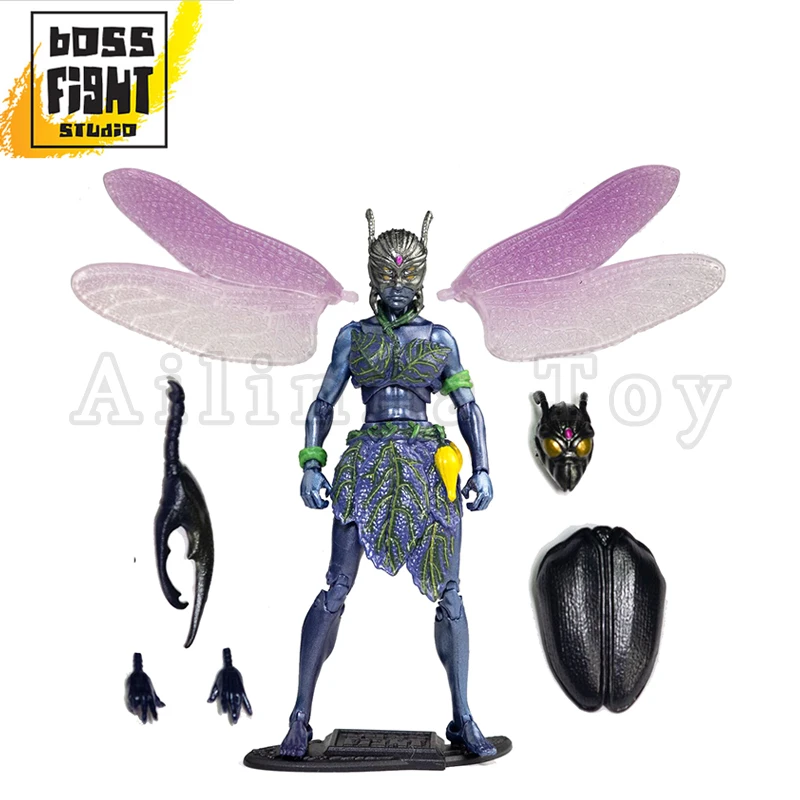 BFS 1/18 3.75inch Action Figure Fantasy Wave 6 Faerie Warrior Winged Terror Anime Collection For Gift Free Shipping