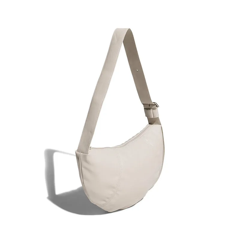 Adidas Clover Casual Imitation Leather Sports Shoulder Satchel 2026 Spring Neutral Fashion Messenger Bag KQ7960